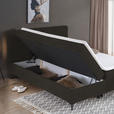 BOXBETT 180/200 cm  in Mokka  - Schwarz/Mokka, Design, Holz/Holzwerkstoff (180/200cm) - Xora