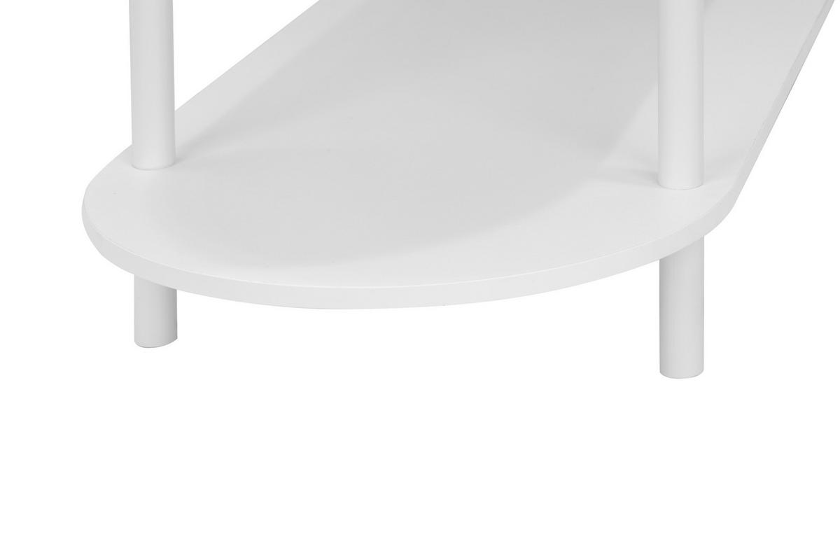 REGAL  160/70/38 cm Weiß  - Weiß, MODERN, Holzwerkstoff/Metall (160/70/38cm) - PBJ