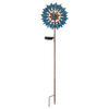 SOLARLEUCHTE SOLAR 22,5/11,5/92 cm   - Blau/Klar, Design, Glas/Metall (22,5/11,5/92cm) - Globo
