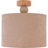 DECKENLEUCHTE  30/30 cm    - Beige, Basics, Holz (30/30cm)