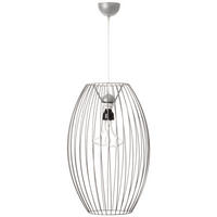 ZÁVĚSNÉ SVÍTIDLO, 34/34/55 cm  - barvy stříbra, Basics, kov (34/34/55cm) - MID.YOU