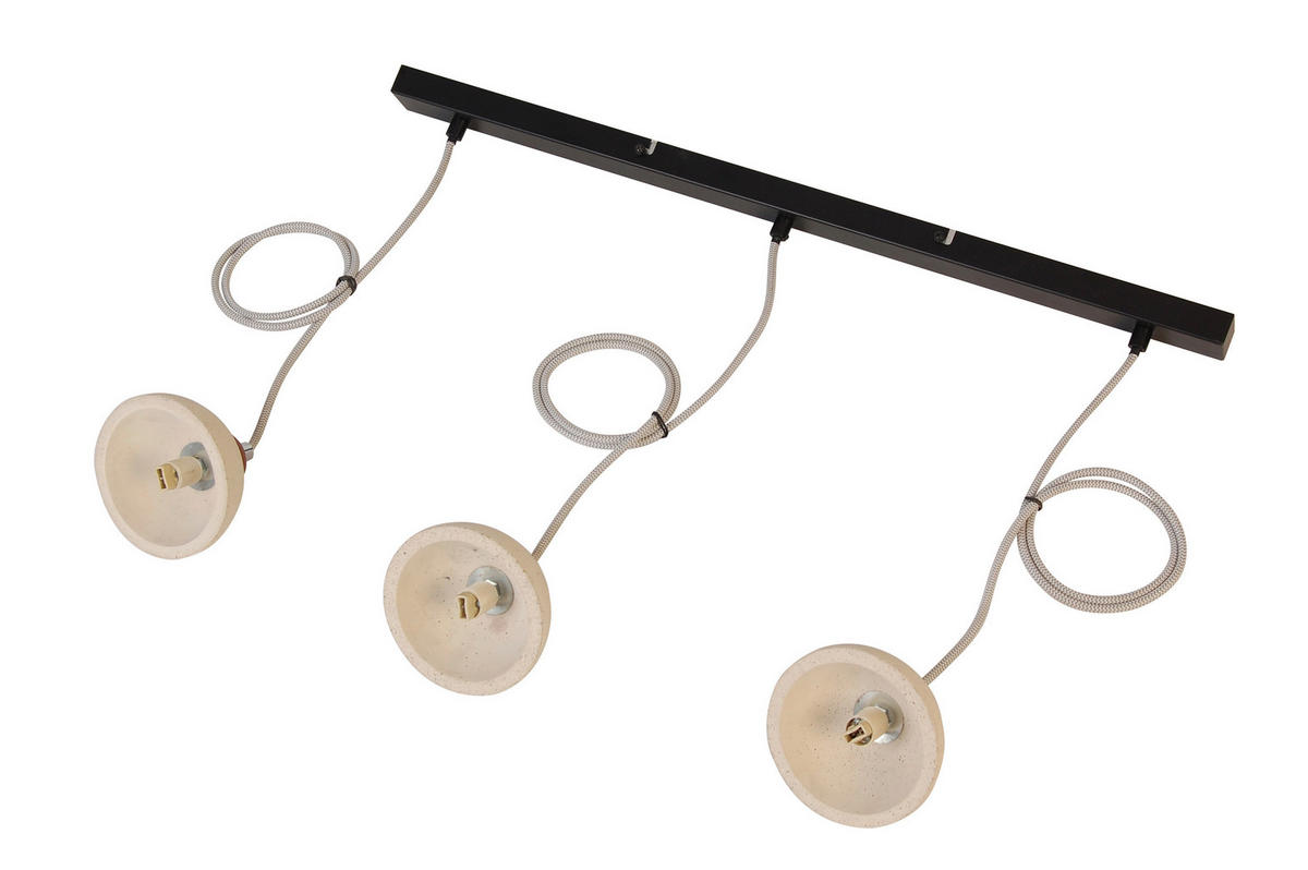HÄNGELEUCHTE 80/13/130 cm   - Opal, Trend, Glas/Stein (80/13/130cm) - Novel
