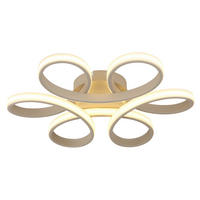 LED PLAFONJERA Orbita  - opal/boja peska, Dizajnerski, metal/plastika (40/36/7cm)