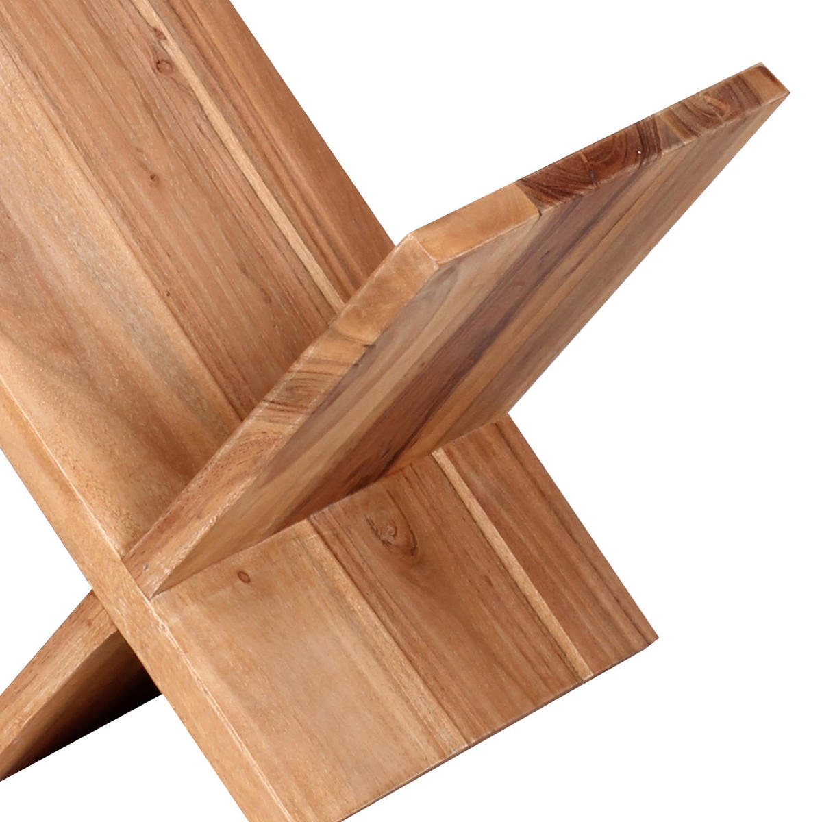 ZEITUNGSSTÄNDER 29/31/28 cm  - Akaziefarben, Modern, Holz (29/31/28cm) - MID.YOU