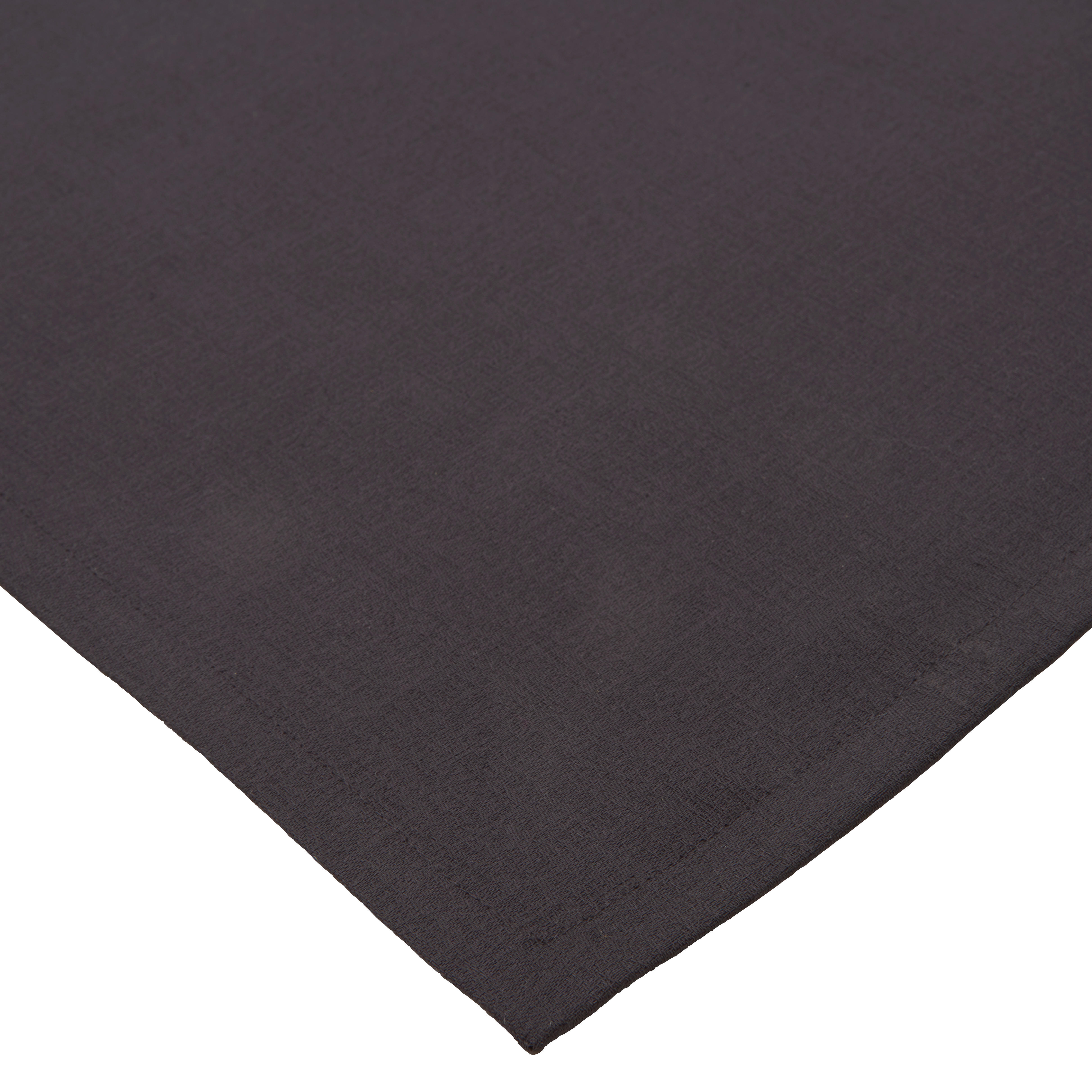 TISCHDECKE Textil Flachgewebe Anthrazit 45/150 cm  - Anthrazit, Basics, Textil (45/150cm) - Novel