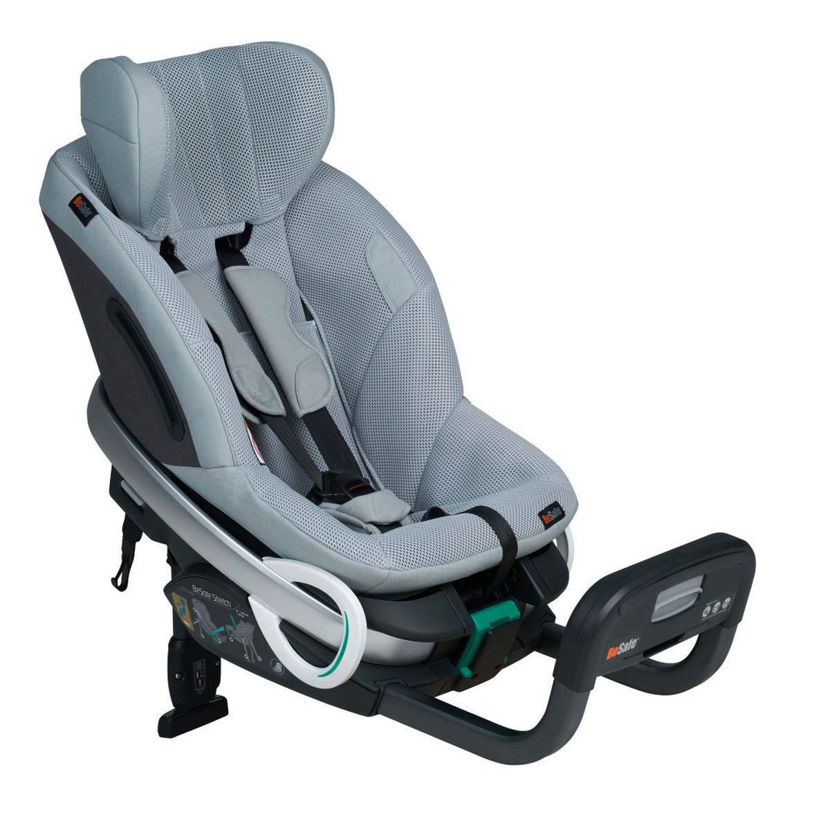 AUTO-SEDIŠTE ZA DECU  STRETCH  - crna, Osnovno, tekstil/plastika (10kg) - Besafe