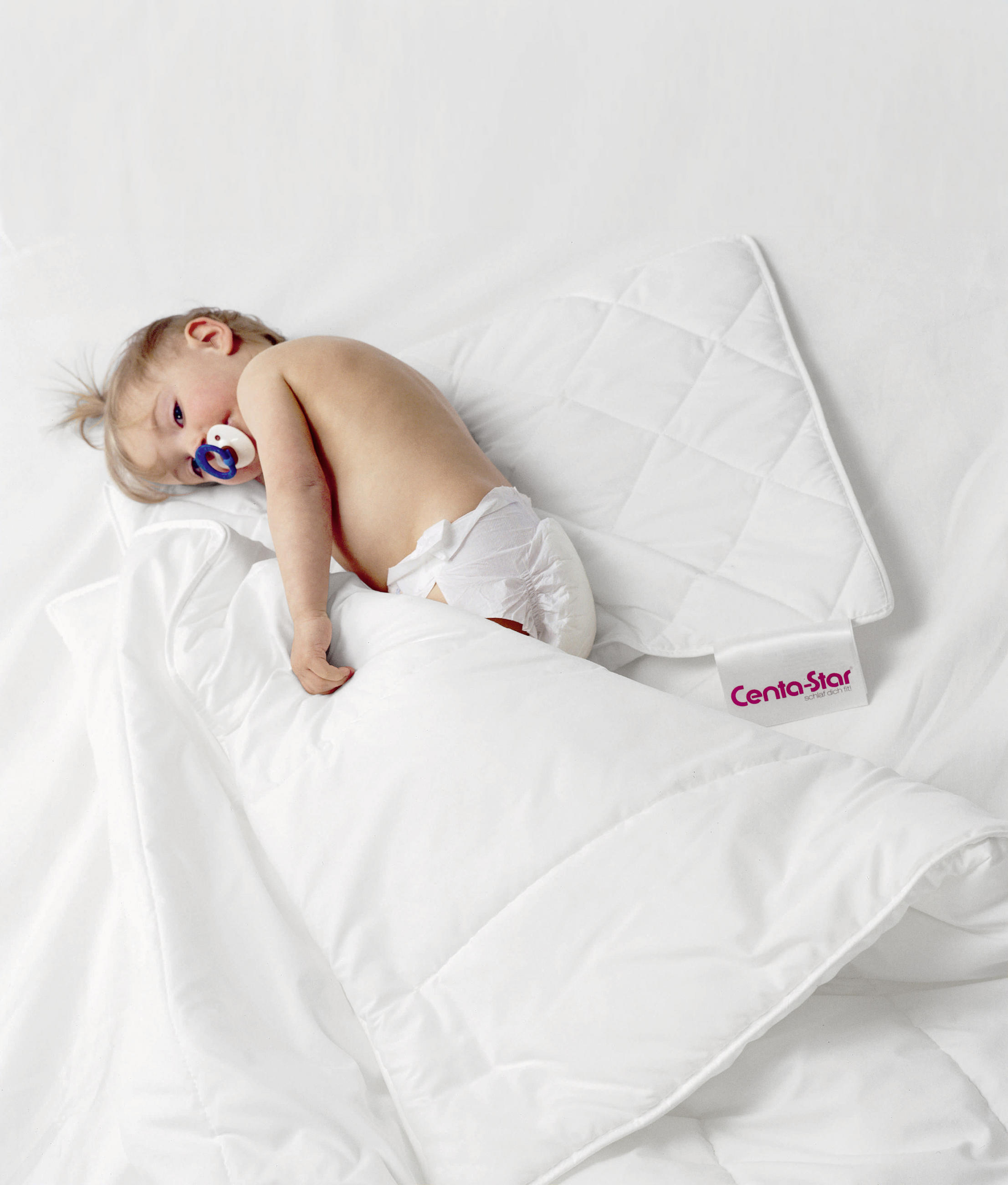 Thumbnail - Centa-Star Vierjahreszeitendecke Aqua Aktiv, Weiß, Textil, Füllung: Polyester, 155x220 cm, bestehend aus 2 Decken, für H...