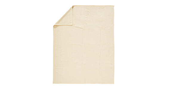 PLAID 150/200 cm  - Creme, Basics, Textil (150/200cm) - Novel