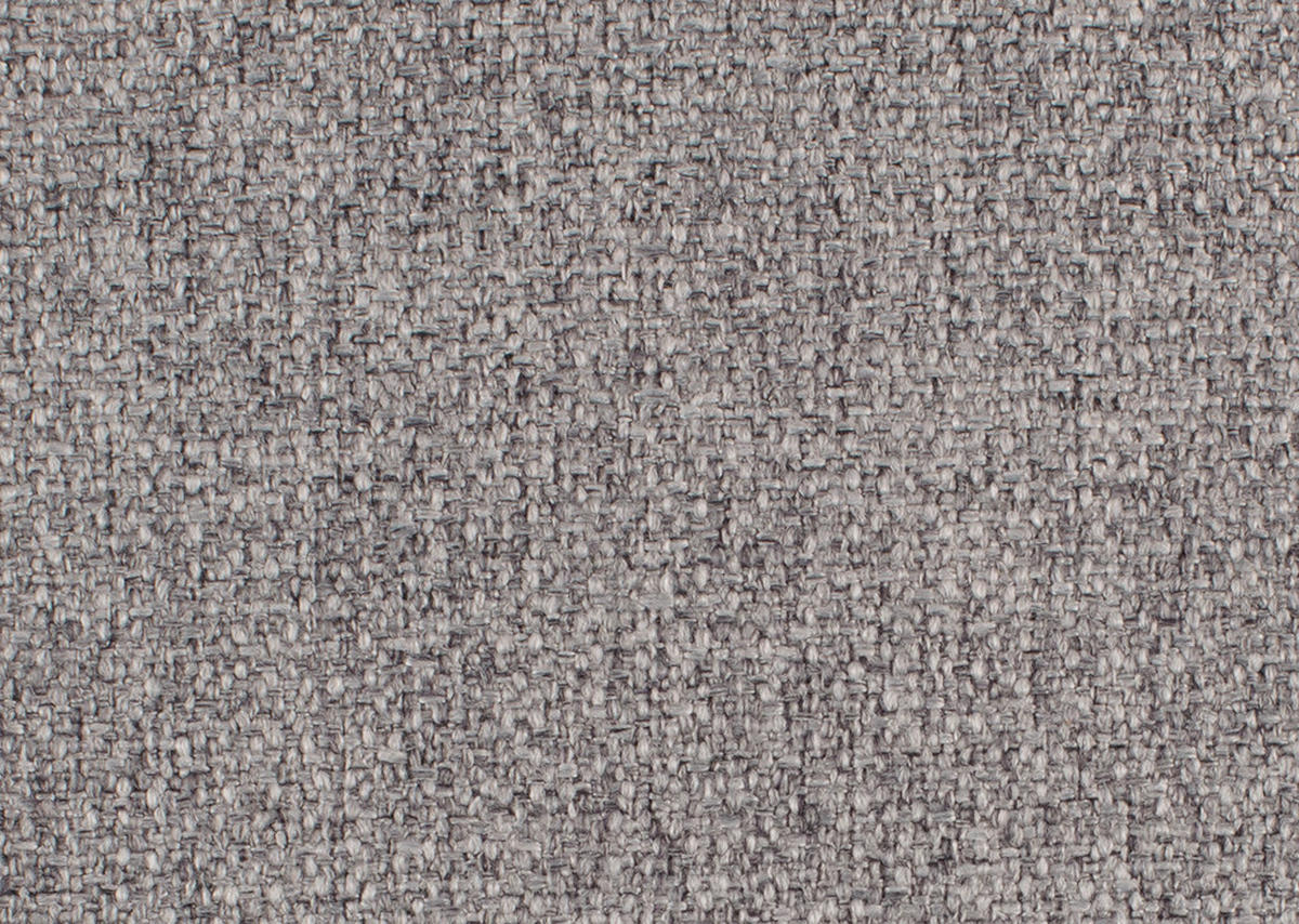 LIEGE in Flachgewebe Grau  - Schwarz/Grau, MODERN, Textil/Metall (208/77/98cm) - Joka