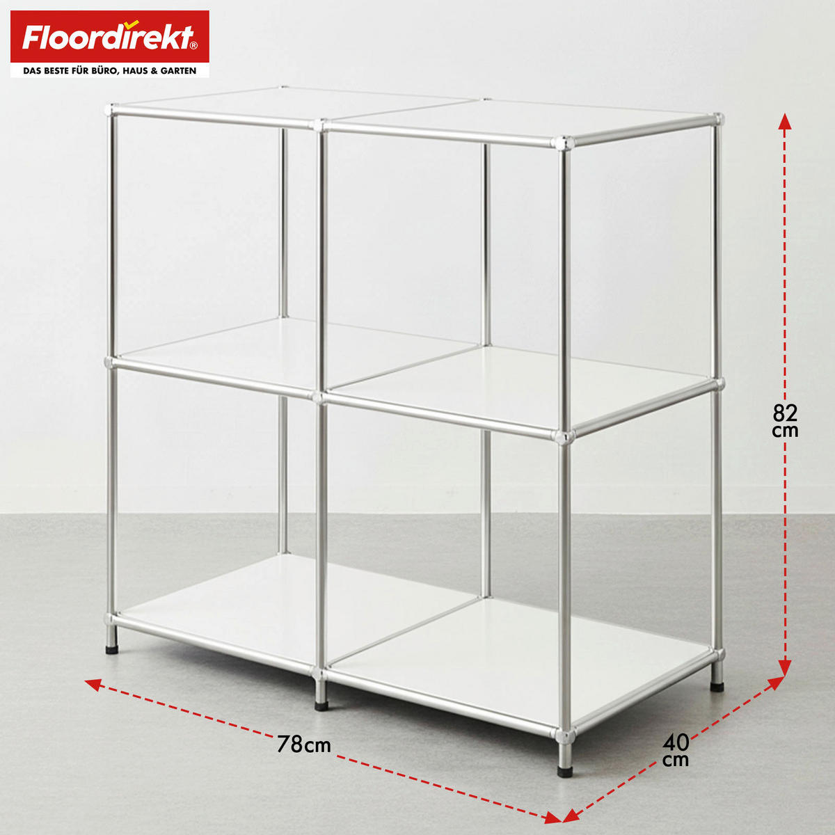 REGAL  - Basics (78/82/40cm) - Floordirekt