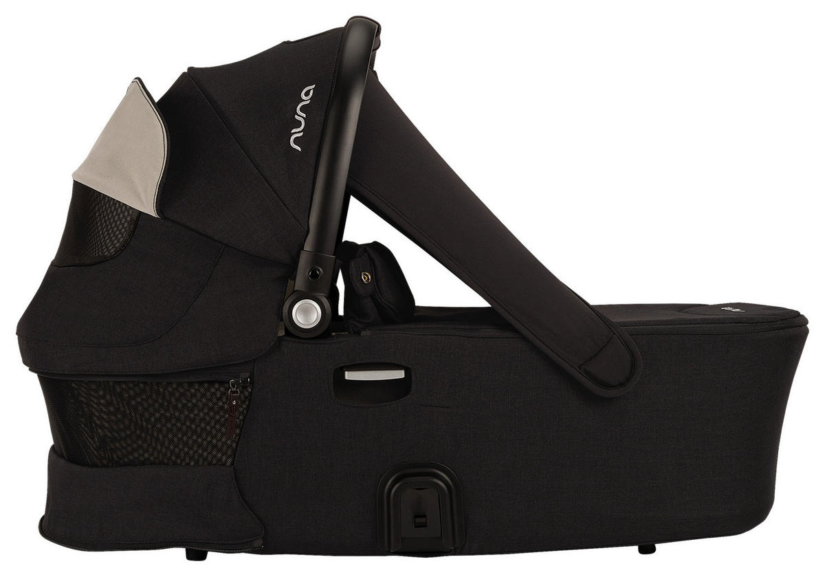 TRAGEWANNE - Schwarz/Naturfarben, Basics, Textil (43/58/88cm) - Nuna