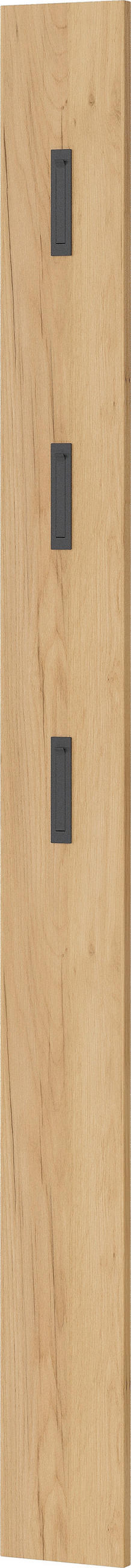 GARDEROBE 3-teilig  in 104/200/33 cm  - Eichefarben/Weiß, Design, Holzwerkstoff (104/200/33cm) - Germania