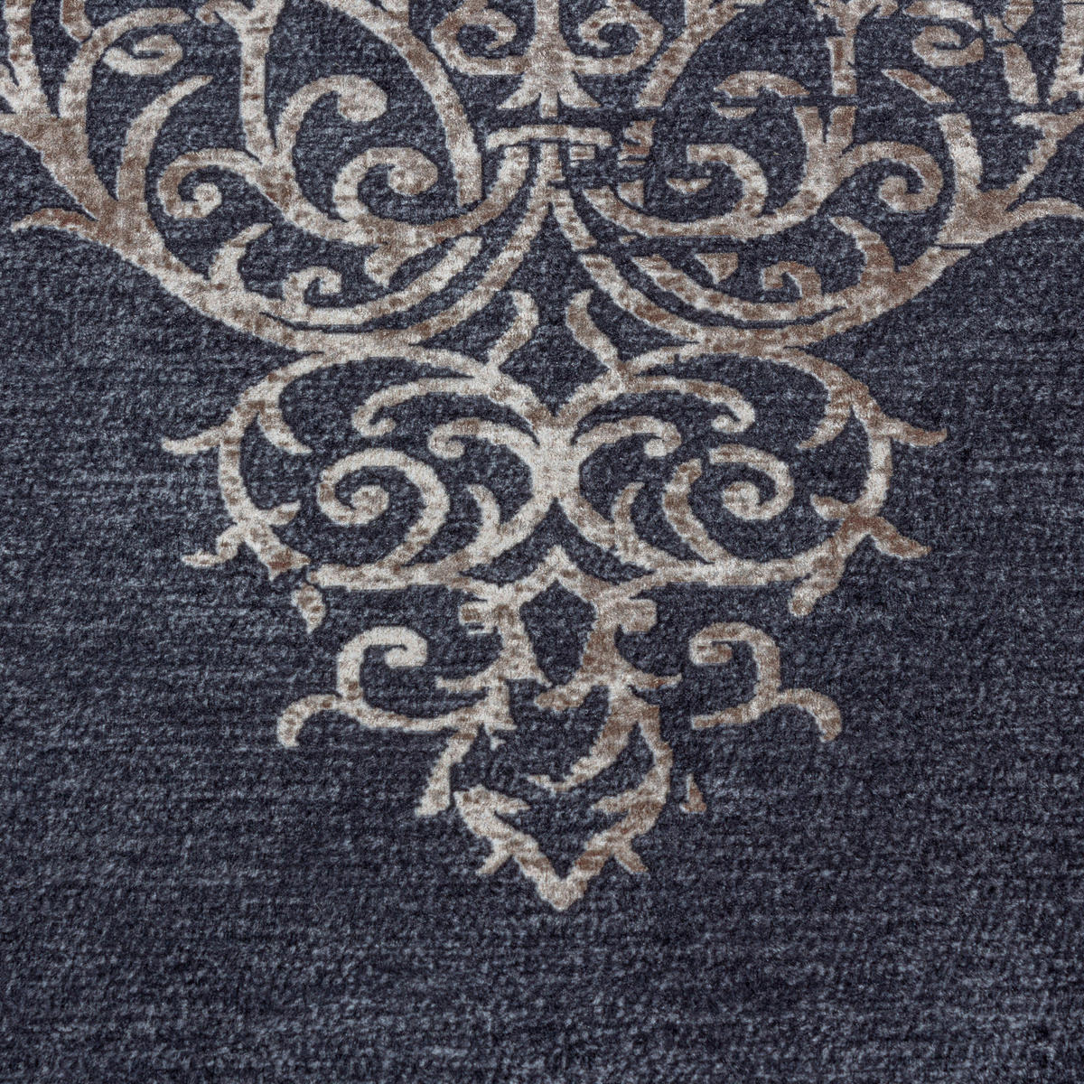FLACHWEBETEPPICH 200/290 cm Fiesta Schwarz  - Schwarz, Design, Leder/Textil (200/290cm) - Novel