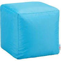 TABURET, textil, 40/40/40 cm - petrolej, Design, textil (40/40/40cm) - Boxxx