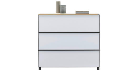 SCHUHKIPPER  in 140/126/31 cm  - Eichefarben/Anthrazit, Design, Glas/Holzwerkstoff (140/126/31cm) - Dieter Knoll