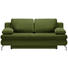 SCHLAFSOFA in Textil Grün - Chromfarben/Grün, Design, Textil/Metall (200/91/92cm) - Novel SCHLAFSOFA in Textil Grün - Chromfarben/Grün, Design, Textil/Metall (200/91/92cm) - Novel