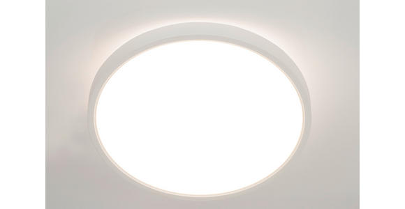 LED-DECKENLEUCHTE 30/30/10 cm  - Weiß, Basics, Kunststoff (30/30/10cm) - Novel