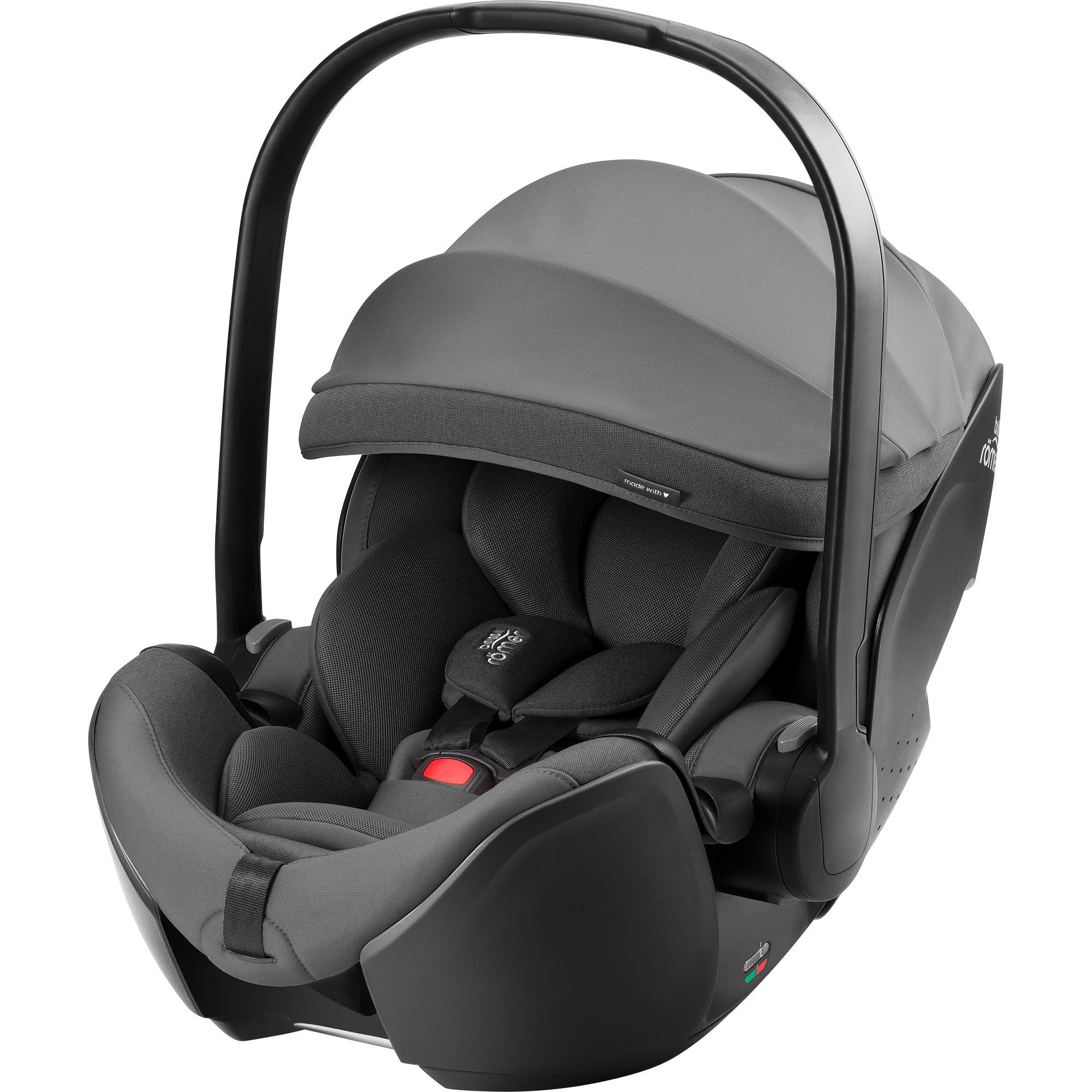 BABYSCHALE Baby-Safe Pro   - Anthrazit, Basics, Kunststoff/Textil (44/62,5/65,5cm) - Britax Römer