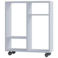ALLZWECKWAGEN  - Weiss, Modern, Holzwerkstoff/Kunststoff (60/65/20cm) - MID.YOU