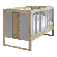 SPJÄLSÄNG Flavo  144/76/86 cm   - grå/ekfärgad, Trend, trämaterial (144/76/86cm) - Jimmylee