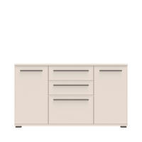 KOMODA, kašmir  - kašmir, Design, kovina/leseni material (150/85/46cm) - Hom`in