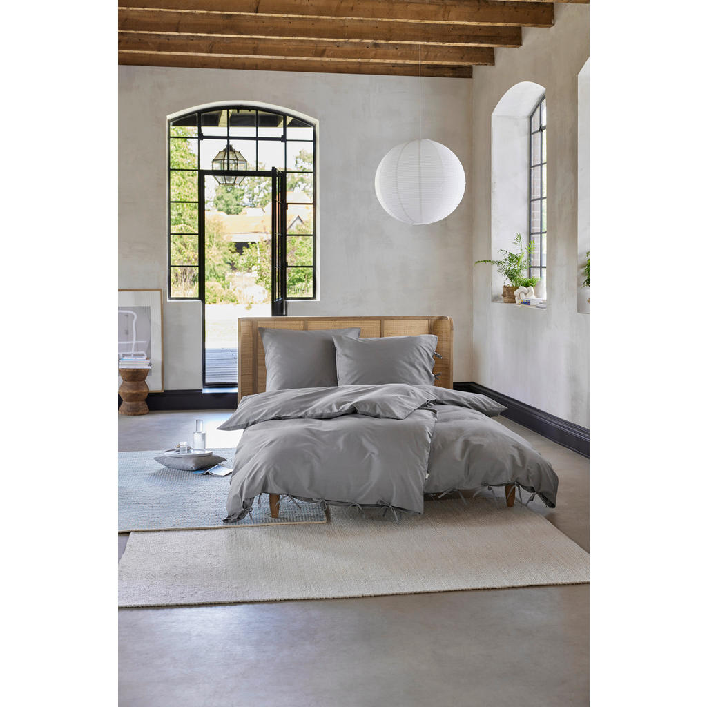 Thumbnail - Esprit Bettwäsche E-Join, Grau, Textil, Uni, 155x220 cm, Oeko-Tex® Standard 100, BCI (Better Cotton Initiative), hautfre...