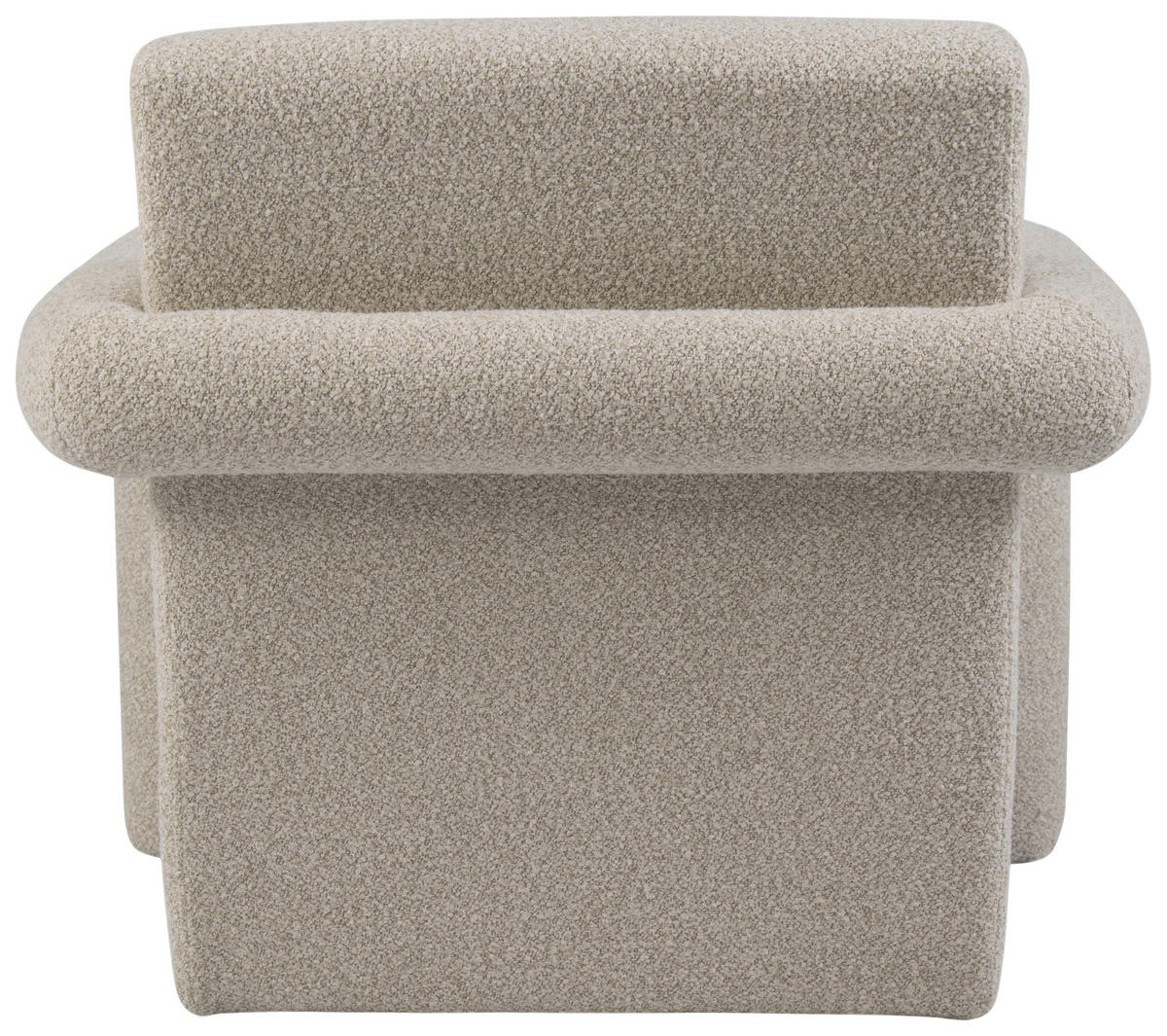 SESSEL in Bouclé Beige  - Beige, Design, Holz/Textil (78/90/73cm) - Livetastic