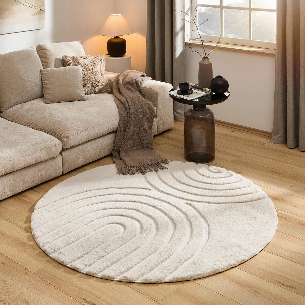 HOCHFLORTEPPICH 160 cm  - Design (160cm) - Novel