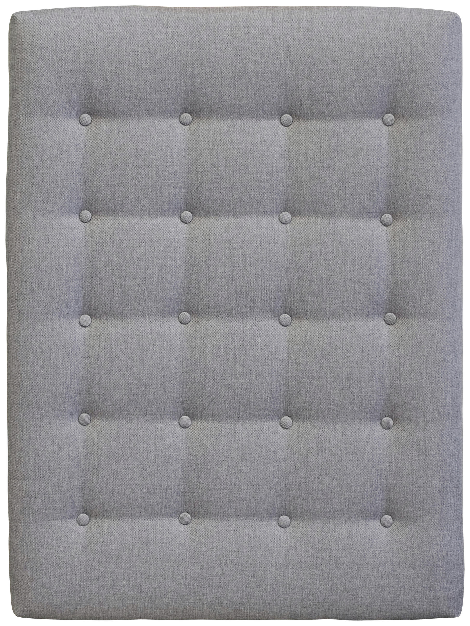 HUVUDGAVEL 90/120/8 cm  - grå, Klassisk, trä/textil (90/120/8cm) - Best Price