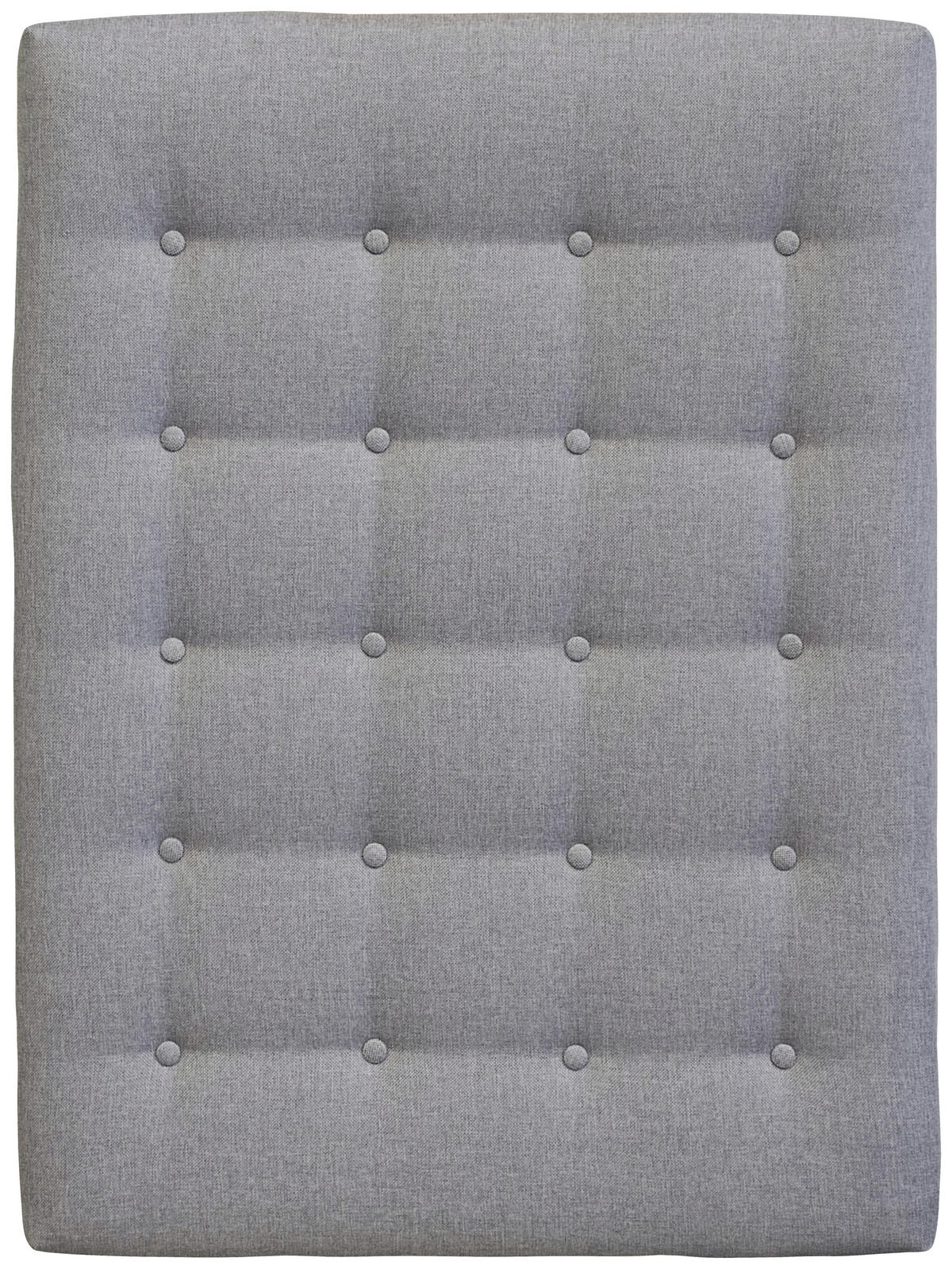 HUVUDGAVEL 90/120/8 cm  - grå, Klassisk, trä/textil (90/120/8cm) - Best Price