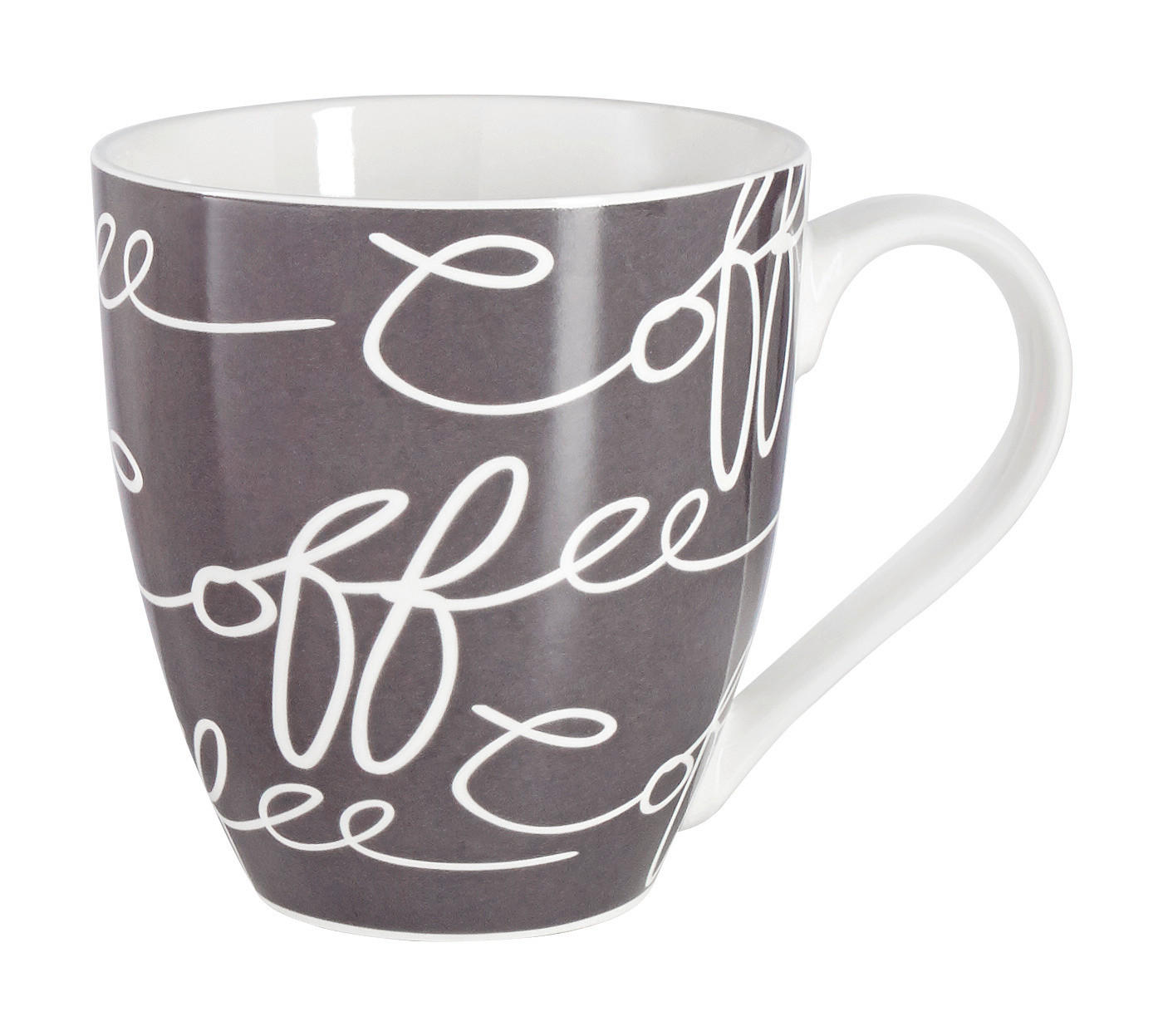 JUMBOTASSE Cornello grey 600 ml  - Grau, KONVENTIONELL, Keramik - Ritzenhoff Breker