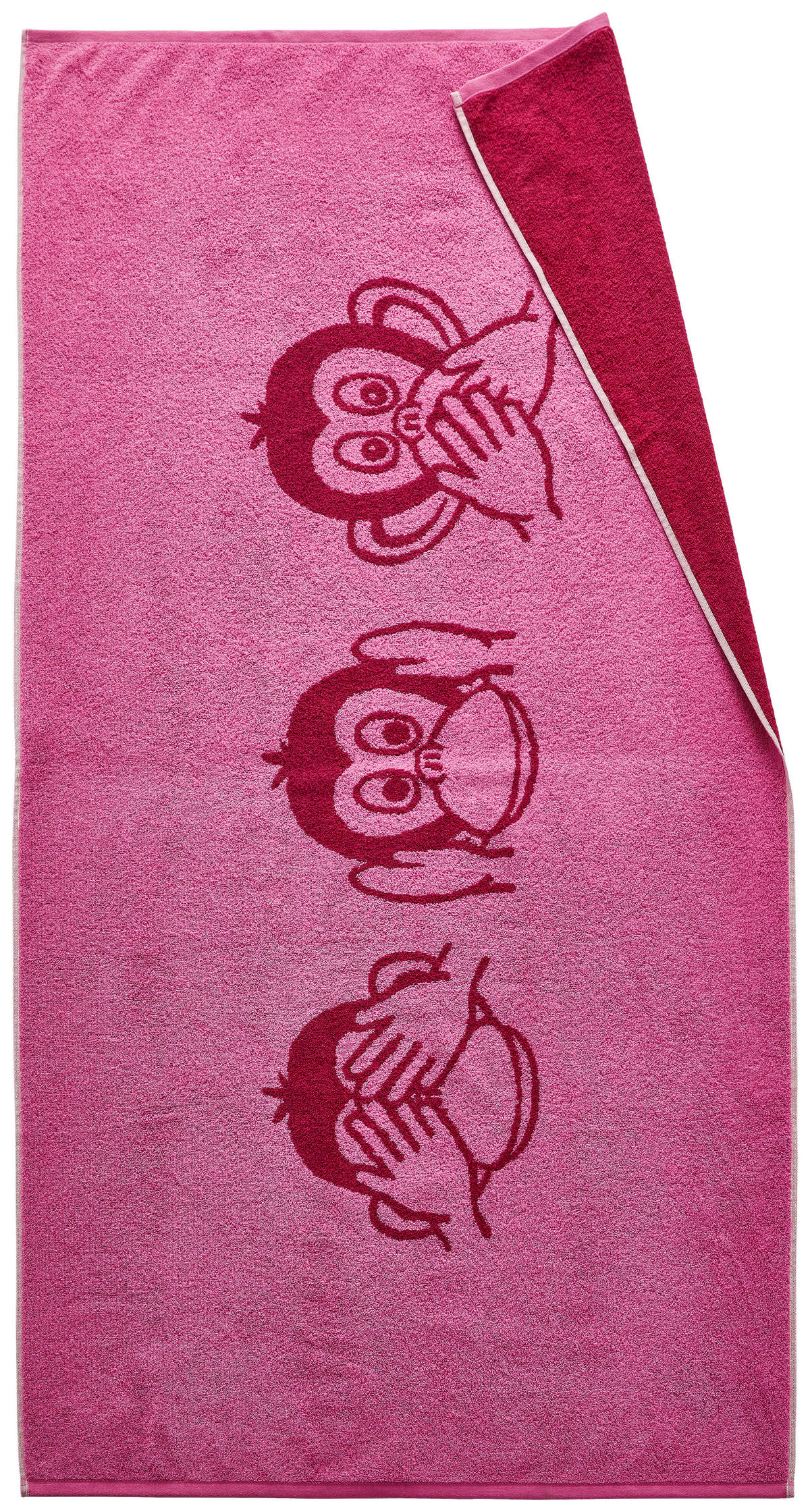PLÁŽOVÁ OSUŠKA, 80/160 cm, pink - pink, Konventionell, textil (80/160cm) - Esposa