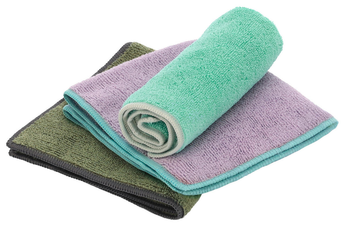 SPÜLTUCH - Grün, Basics, Textil - Vossen