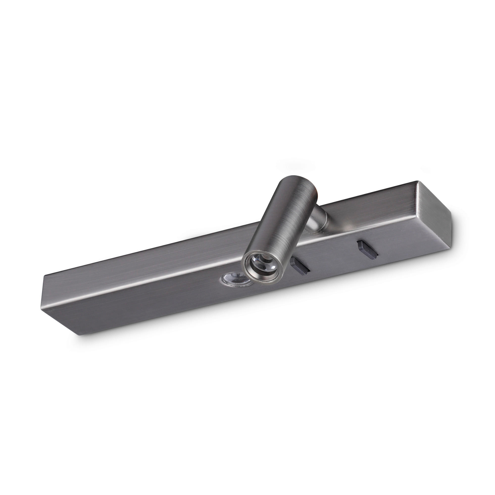 Ideal Lux Led-Wandleuchte Nickel 6.5x6x22 cm