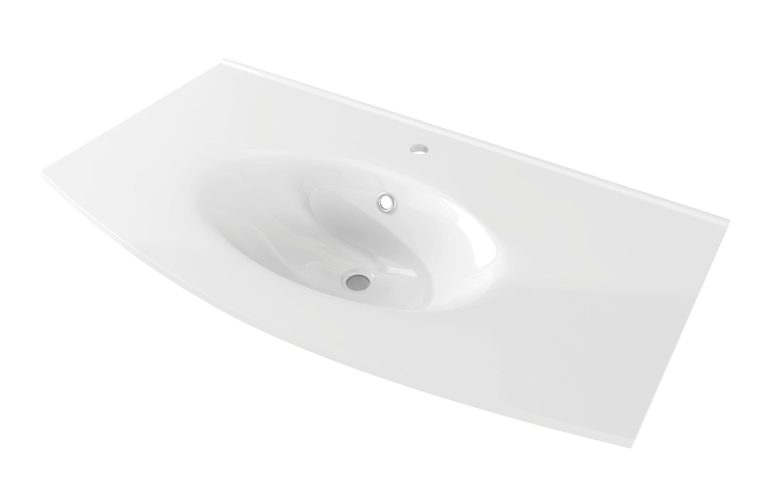 MOSDÓKAGYLÓ  - fehér, Basics, kerámia (101cm) - Welnova