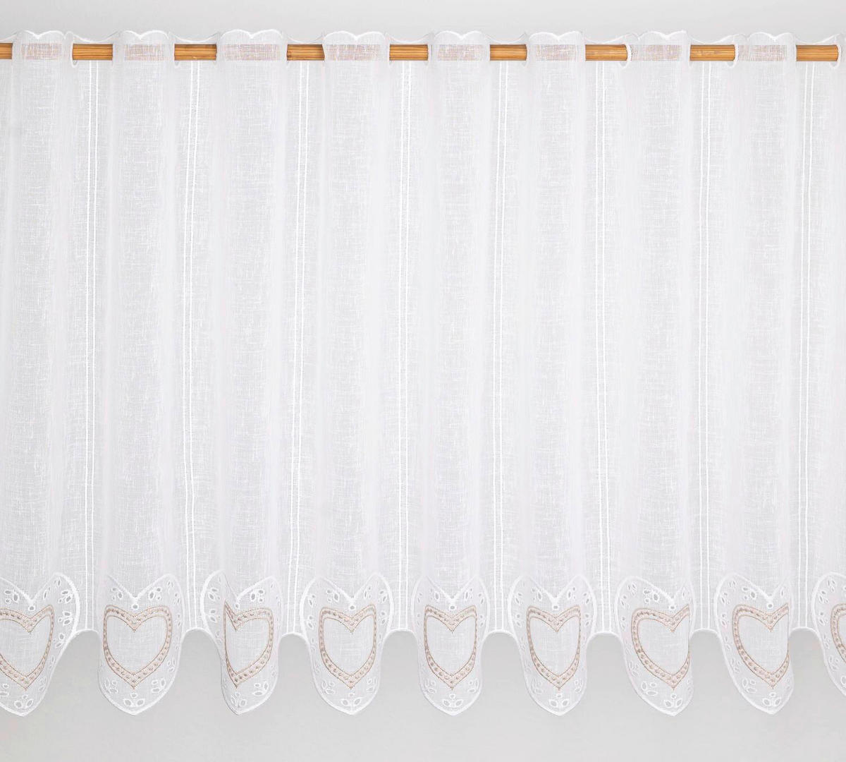 KRATKA ZAVESA  2024 AUTUMN          60 cm   bež  - bež, Basics, tekstil (60cm)