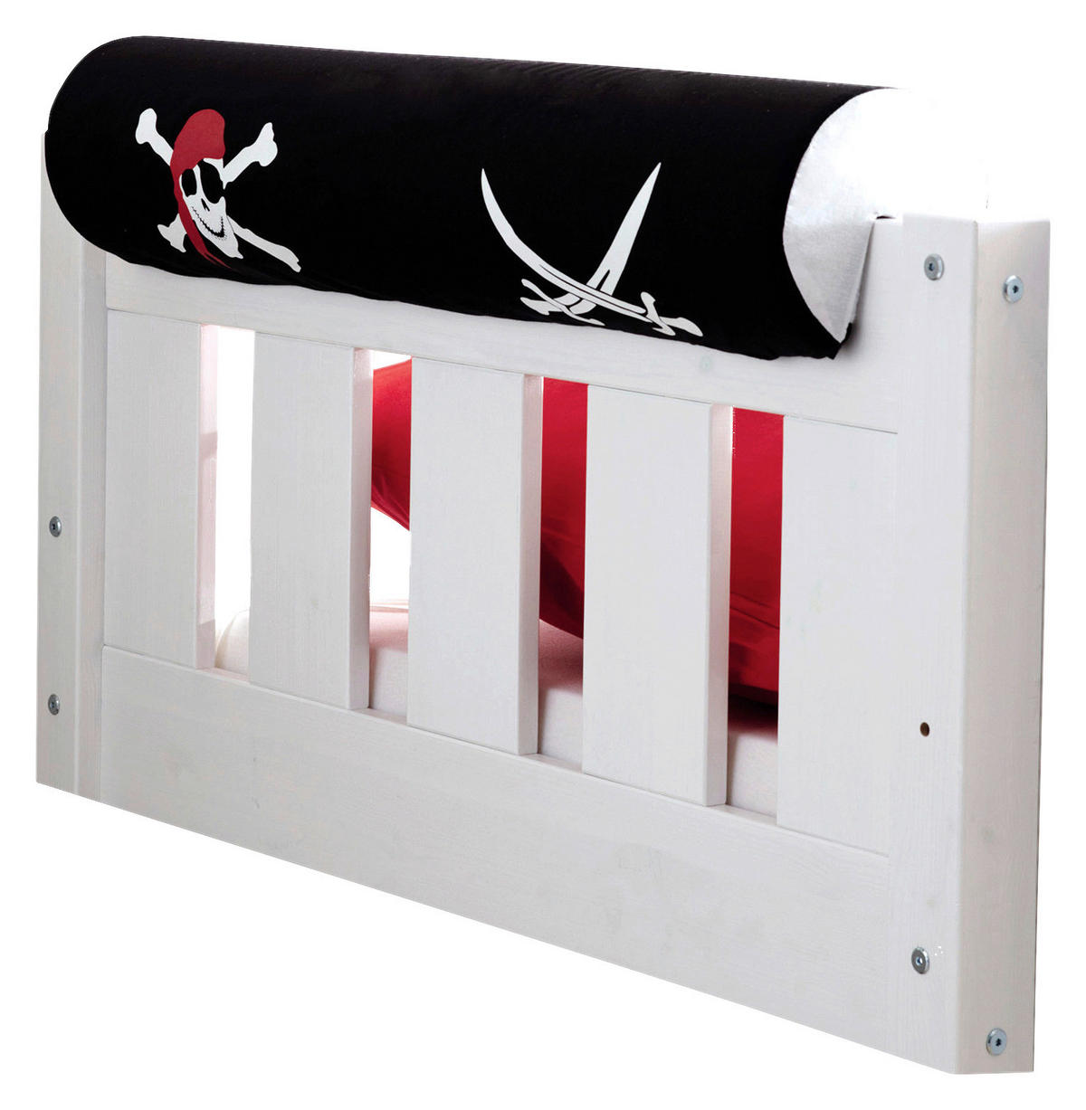 OTROŠKI VZGLAVNIK ZA VRAT Ticaa 880208 NACKENROLLE 16,5/79 cm  - črna/bela, Konvencionalno, tekstil (16,5/79cm) - MID.YOU