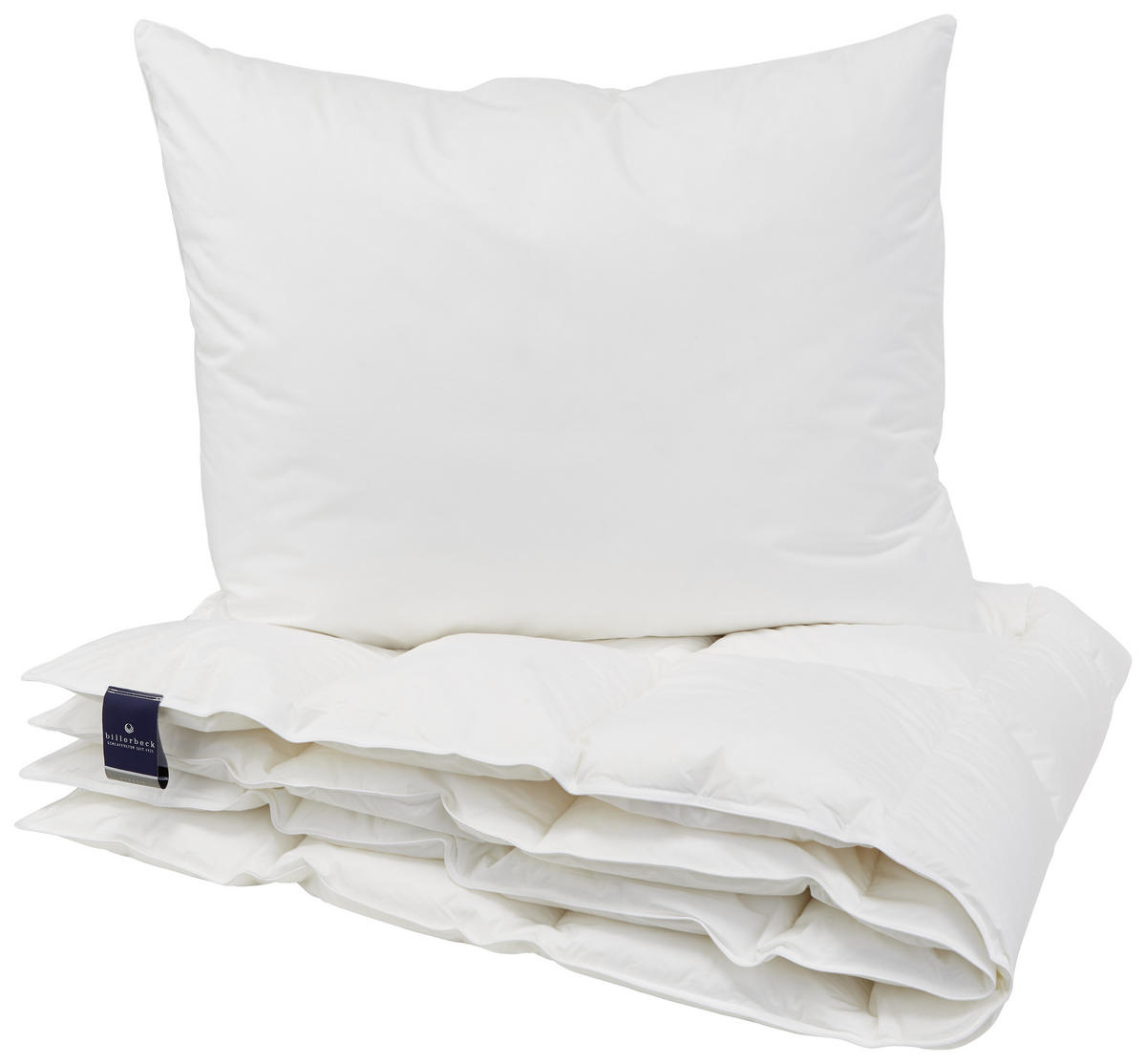 CELOROČNÁ PRIKRÝVKA, 135/200 cm,  - biela, Natur, textil (135/200cm) - Billerbeck