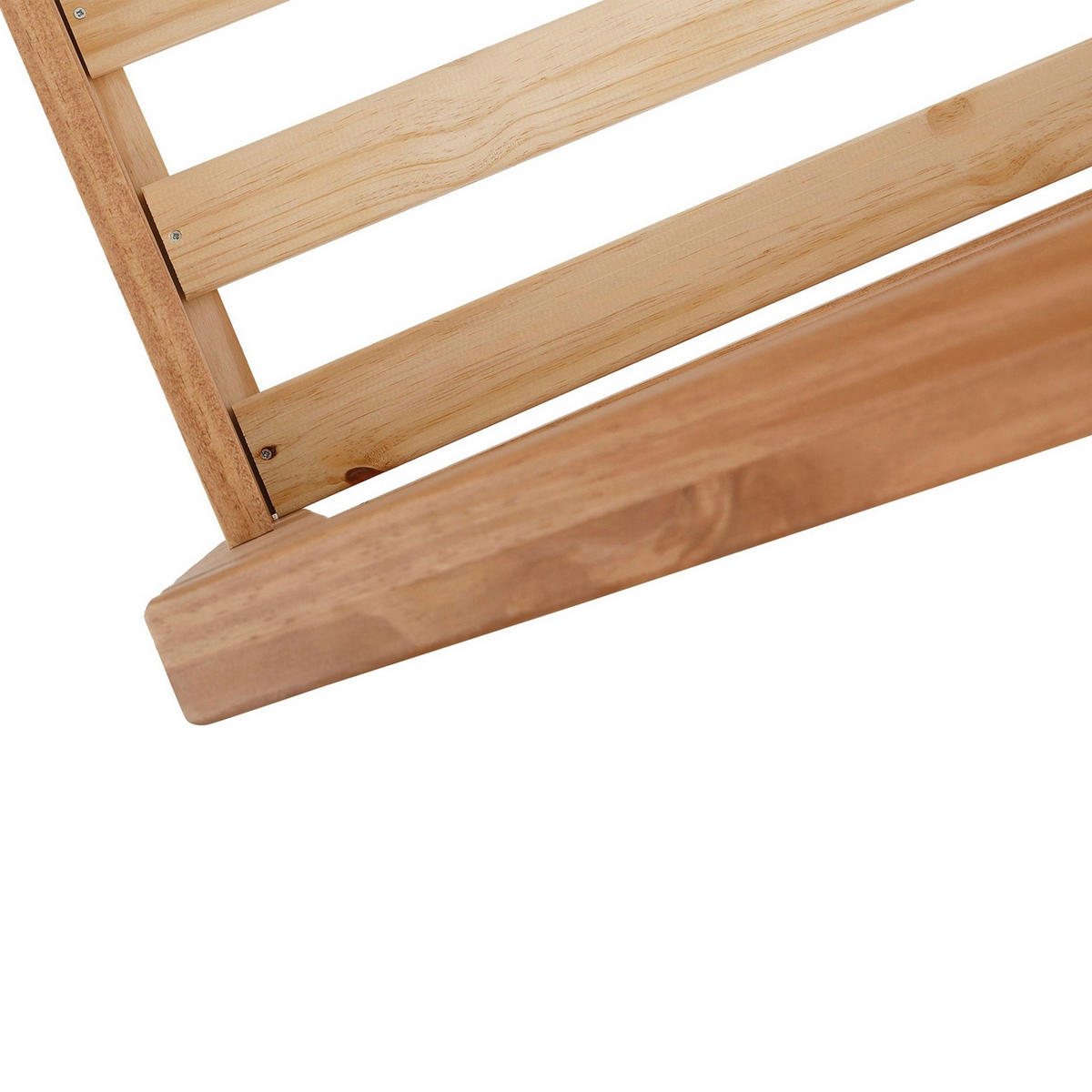 HAUSBETT 90/200 cm,  in Naturfarben, Bettschublade, Lattenrost für Zusatzbett, Lattenrost für Hauptbett  - Naturfarben, MODERN, Holz (90/200cm) - MID.YOU
