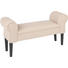 SITZBANK in Beige - Beige/Schwarz, LIFESTYLE, Holz/Textil (102/51/31cm) SITZBANK in Beige - Beige/Schwarz, LIFESTYLE, Holz/Textil (102/51/31cm)