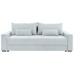 SCHLAFSOFA in Cord Grau  - Schwarz/Grau, KONVENTIONELL, Kunststoff/Textil (233/92/108cm) - Carryhome
