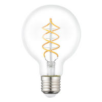 LED-LEUCHTMITTEL   E27 7,3 W  - Klar, Basics, Glas (8/12,6cm) - Eglo