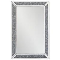 NÁSTĚNNÉ ZRCADLO 80/120/4 cm  - barvy stříbra, Lifestyle, kompozitní dřevo/sklo (80/120/4cm) - Xora