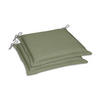 GARTENSITZKISSENSET Uni  - Hellgrün, Basics, Textil (45/5/47cm)