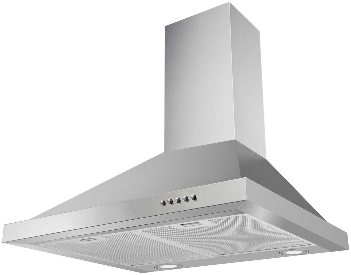 FLÄKTKÅPA CH44078-60IXA  - stålfärgad, Trend, metall (59,5/63,5-100/50cm) - Respekta