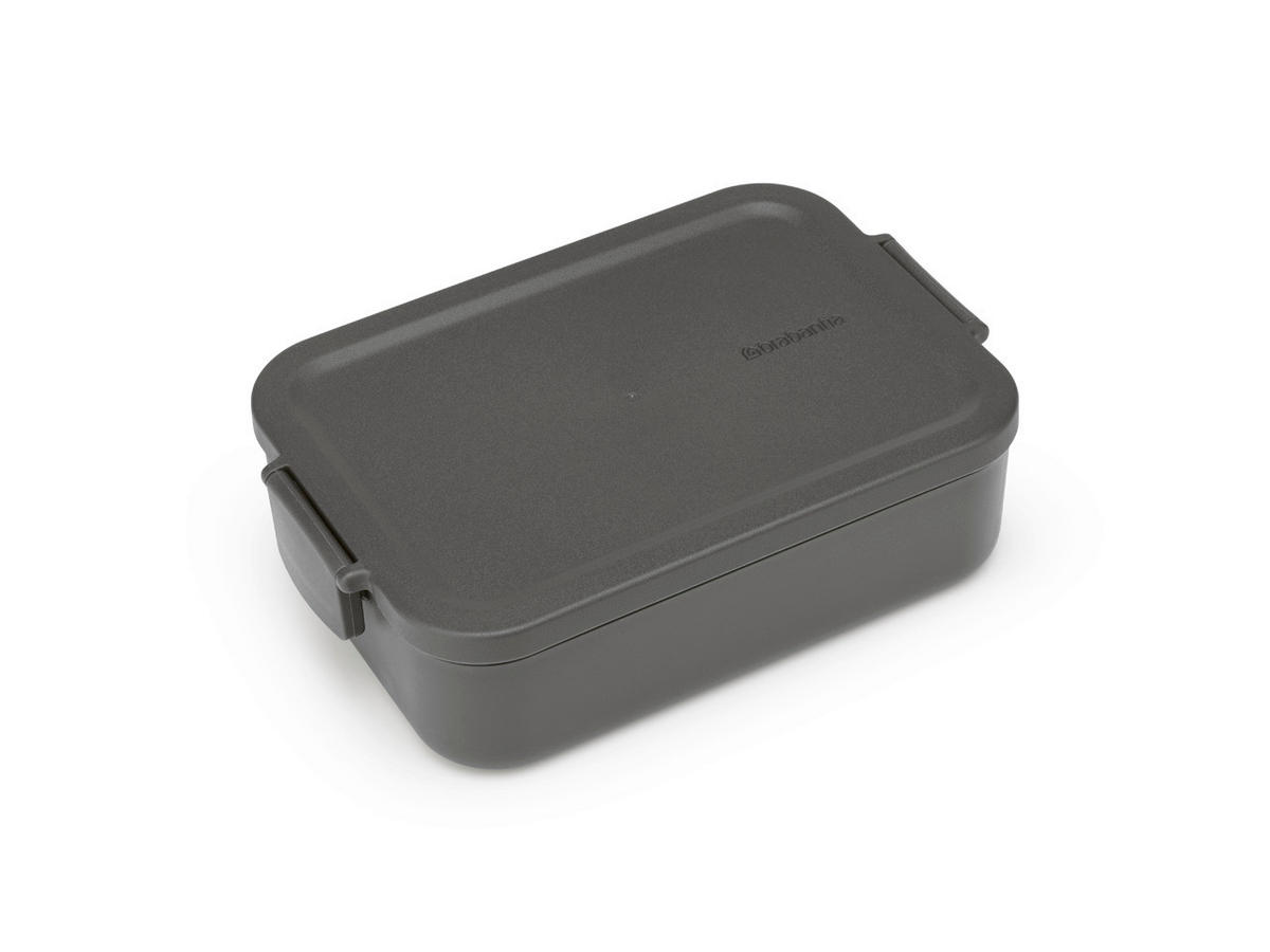 KRABIČKA NA OBĚD  - tmavě šedá, Basics, plast (20/5.5/13.5cm) - Brabantia