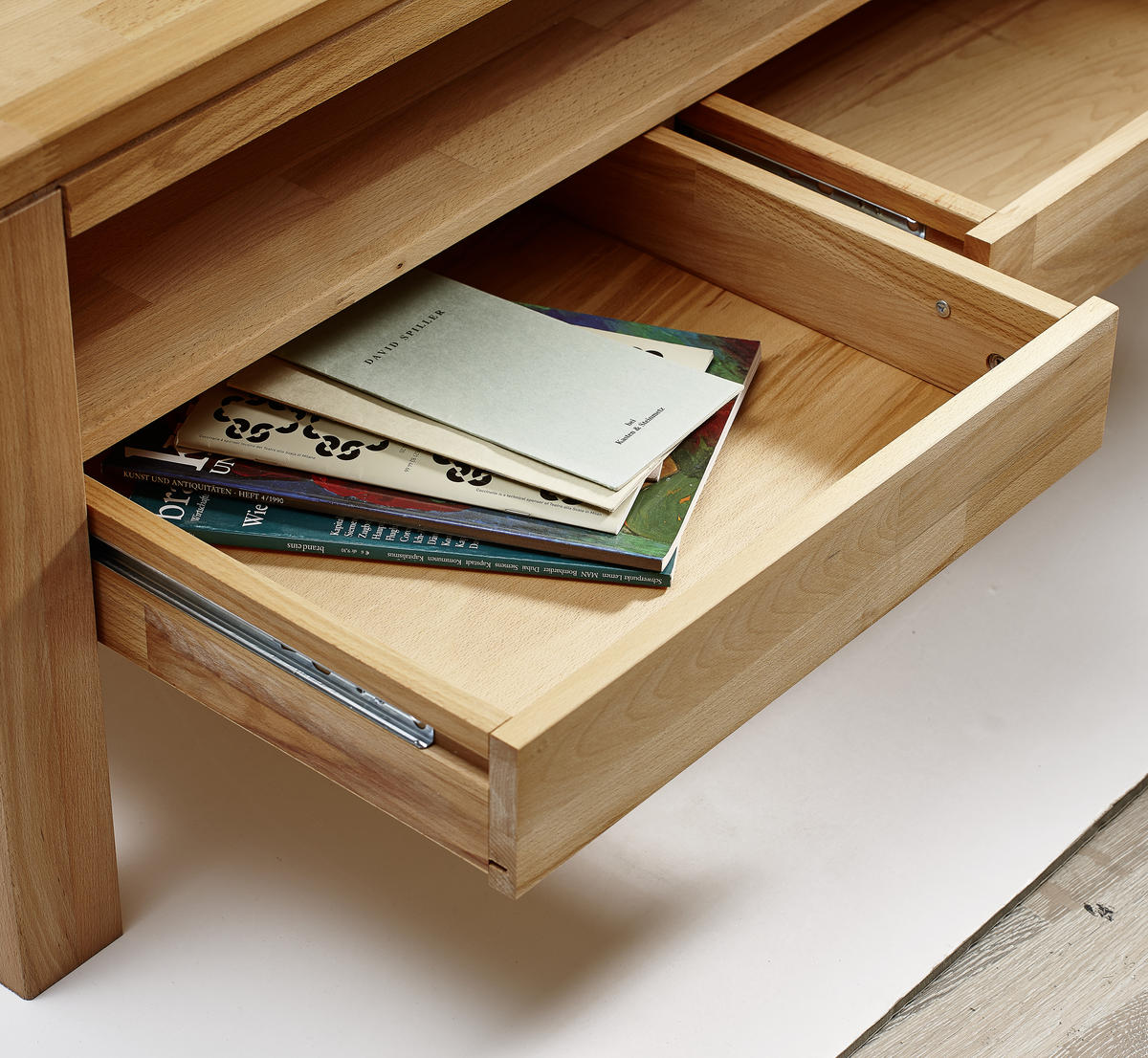 KONFERENČNÍ STOLEK, barvy buku, dřevo, 110/70/47,5 cm - barvy buku, Konvenční, dřevo (110/70/47,5cm) - Linea Natura