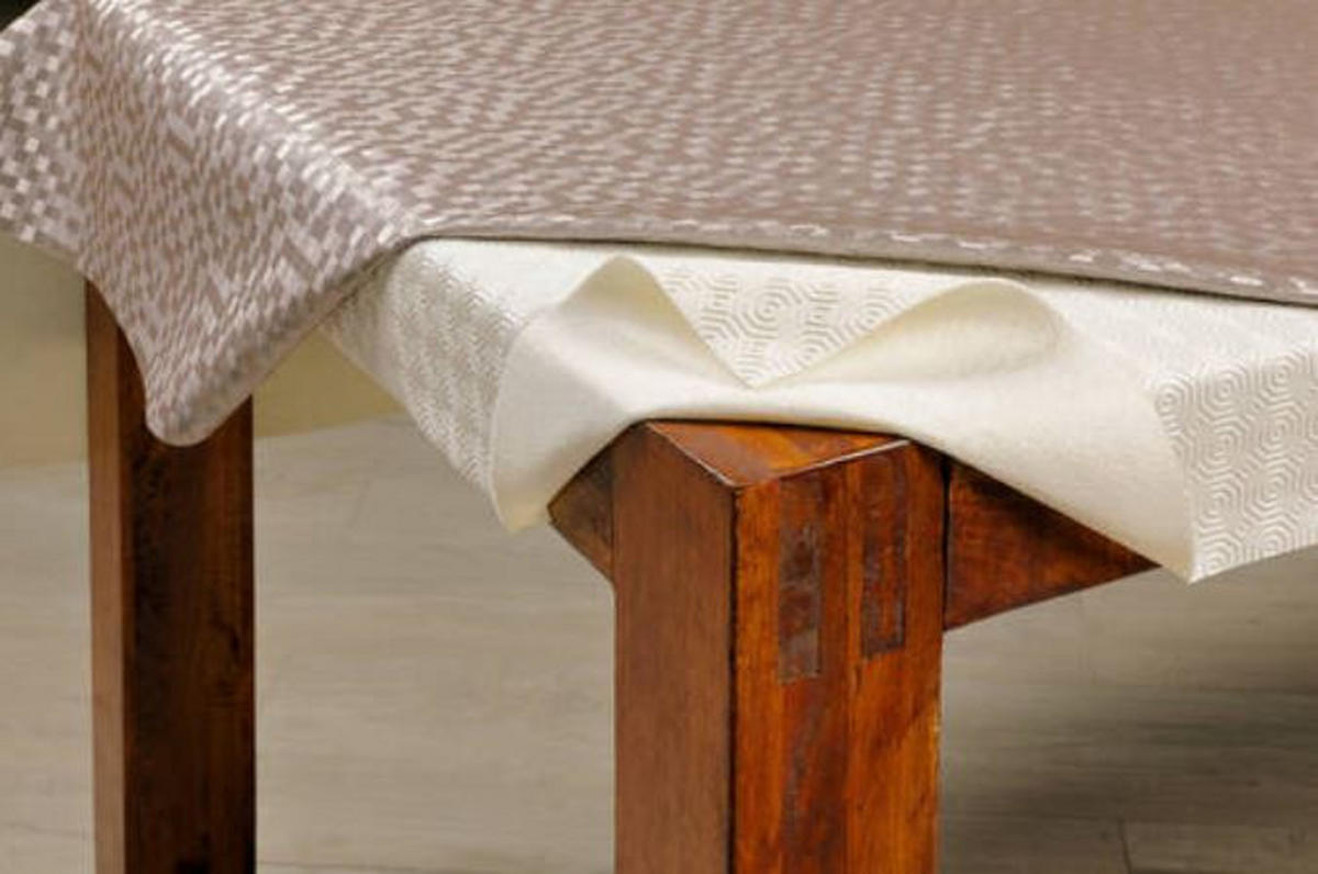 TISCHSCHONER Kunststoff Weiß 10/145 cm  - Weiß, Basics, Kunststoff (10/145cm) - Esposa