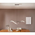 LED-HÄNGELEUCHTE 100/26/150 cm  - Chromfarben, Design, Metall (100/26/150cm) - Ambiente