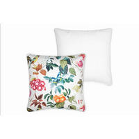 UKRASNI JASTUK   EMMY  - zelena/bela, Osnovno, tekstil (45/45cm)